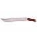 Maceta de vanatoare ideallstore®, knife of mind, otel inoxidabil, argintie, 46 cm