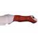Maceta de vanatoare ideallstore®, knife of mind, otel inoxidabil, argintie, 46 cm