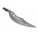 Sabie de vanatoare ideallstore®, wrath of the sultan, otel inoxidabil, 57 cm, argintiu