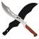 Sabie de vanatoare ideallstore®, wrath of the sultan, otel inoxidabil, 57 cm, argintiu