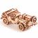 Puzzle 3d din lemn remorca auto pentru tirul big rig