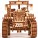 Puzzle 3d din lemn tractor