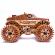 Puzzle 3d mecanic din lemn monster truck