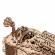 Puzzle 3d mecanic din lemn lira lui da vinci
