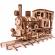 Puzzle 3d mecanic din lemn tren chug-chug