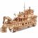 Puzzle 3d mecanic din lemn yacht