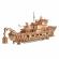 Puzzle 3d mecanic din lemn yacht