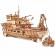 Puzzle 3d mecanic din lemn yacht