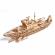 Puzzle 3d mecanic din lemn yacht