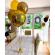 Balon din folie auriu pentru aniversare 50 ani 45cm
