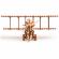Puzzle 3d din lemn avion