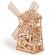 Puzzle 3d din lemn moara de vant