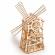 Puzzle 3d din lemn moara de vant