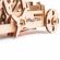 Puzzle 3d mecanic din lemn catapulta