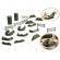 Set, militar, 60 soldati, accesorii, 5 cm