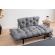 Canapea Sofa cu 2 locuri gri 155*85*73 cm