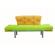 Canapea cu brate extensibile Sofia Olive 155*85*73 cm