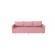 Canapea 3 locuri Safir 192*70 cm  roz