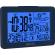 Statie meteo interior-exterior ecg ms 200 grey, senzor extern fara fir, lcd,