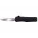 Mini briceag automat de vanatoare ideallstore®, futuristic blade, metalic, 13 cm, negru