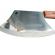 Satar pentru gatit ideallstore®, otel inoxidabil, 36 cm, maner lemn, argintiu