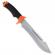 Cutit de vanatoare ideallstore®, camping helper, negru 36 cm, teaca inclusa