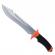 Cutit de vanatoare ideallstore®, camping helper, negru 36 cm, teaca inclusa
