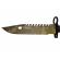 Cutit de vanatoare ideallstore®, jungle camo, verde, 32.5 cm, teaca inclusa