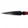 Set de vanatoare ideallstore®, sabie ninja path si set trei cutite de aruncat, otel inoxidabil, negru