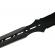 Set doua sabii de vanatoare ideallstore®, red ronin si dao blade, otel inoxidabil, negru, teaca inclusa