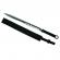 Set doua sabii de vanatoare ideallstore®, red ronin si dao blade, otel inoxidabil, negru, teaca inclusa