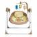 Leagan electric cu conectare la priza Baby Swing+ Cappucino