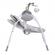Leagan electric cu conectare la priza Baby Swing+ Grey