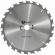 Disc de taiere pentru motocoasa tip c 255x25,4x24t v90152 deget