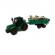 Tractor cu remorca si figurine animale domestice, 38x9x10 cm