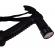 Baston trekking extensibil ideallstore®, ol helper, aluminiu, lampa led, 110 cm, negru