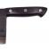Cutit tip satar ideallstore®, lucrat manual, chef choice, 29.5 cm, otel inoxidabil, 480 g, negru