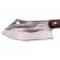 Cutit tip satar ideallstore®, lucrat manual, japan buredo, 25.5 cm, otel inoxidabil, 220 g, maro, teaca piele inclusa