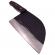 Cutitul bucatarului ideallstore®, lucrat manual, chef helper, 29.5 cm, otel inoxidabil, 680 g, negru