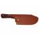 Cutitul bucatarului ideallstore®, lucrat manual, japan tamashi, 25 cm, otel inoxidabil, 220 g, maro, teaca piele inclusa