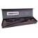 Baston cu electrosoc extensibil ideallstore®, x10 power, negru, full metalic, 49 cm