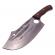 Cutit tip satar ideallstore®, lucrat manual, spiritual blade, 28 cm, otel inoxidabil, 300 g, maro