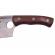 Cutit tip satar ideallstore®, lucrat manual, spiritual blade, 28 cm, otel inoxidabil, 300 g, maro