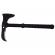 Topor ideallstore®, tactical adventure, otel inoxidabil, negru, 41 cm, teaca inclusa
