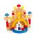 Blocuri din lemn in forma de plus+ set de construit cu 12 piese