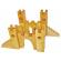 Set constructie castelul cavalerilor 10 piese din lemn