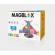 Set magnetic magblox - 101 piese magnetice de constructie transparente