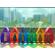 Set magnetic magblox - 101 piese magnetice de constructie transparente