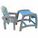 Scaun de masa multifunctional albastru kidscare