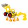 Excavator cu incarcator construck, 38x16x22 cm, polesie